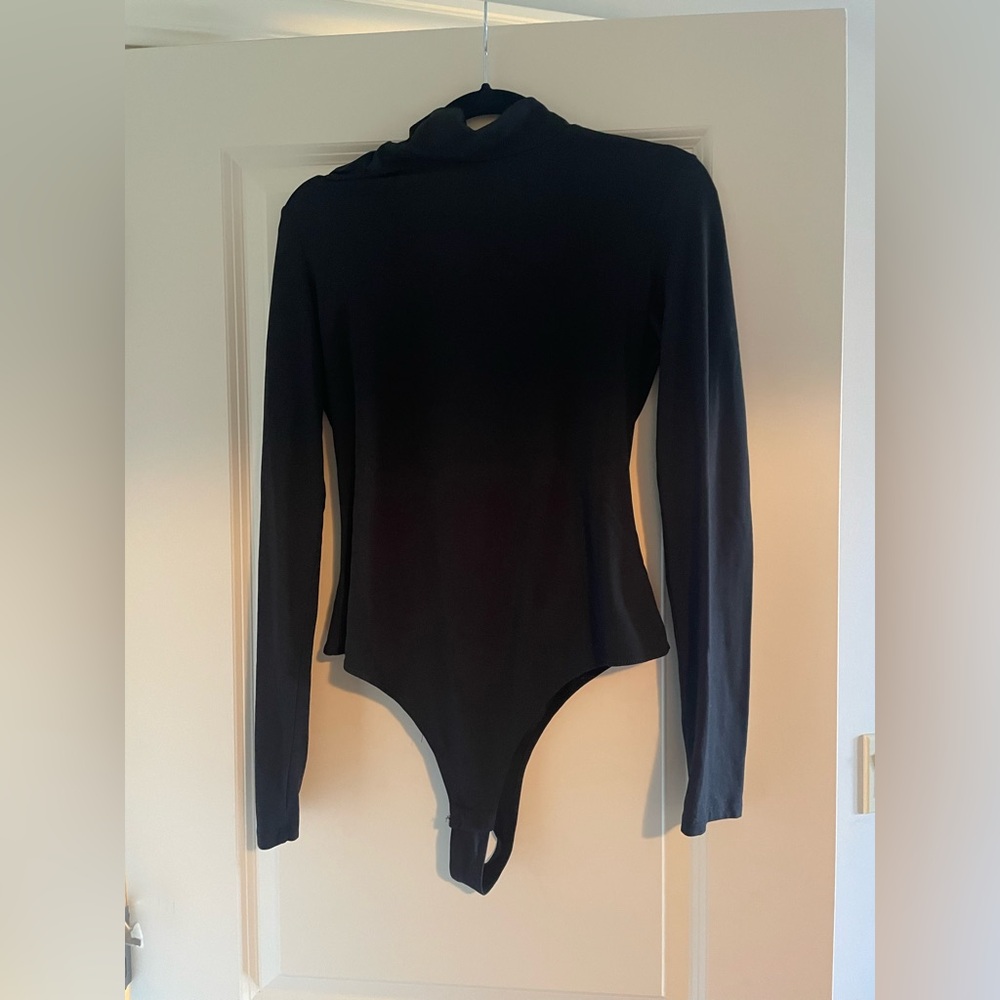 Wild fable long sleeve mock neck body suit
